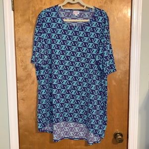 EUC Disney LuLaRoe Minnie Mouse Geometric Irma XL